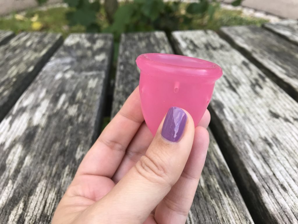 Menstruationskappe Test