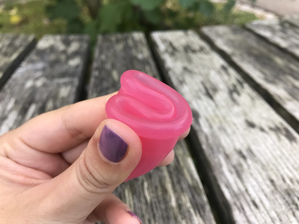 Menstruationskappe Test